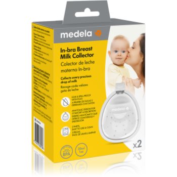 Medela In-bra Breast Milk Collector colectoare pentru laptele matern pentru sutien - imagine 2